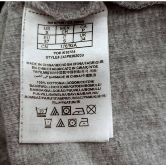 G BY GUESS GRAY SHIRT SZ.S EUC. - Picture 6 of 7